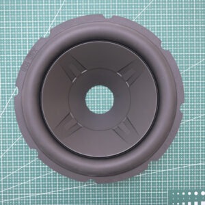 10" PP Speaker Cone with Rubber Surround