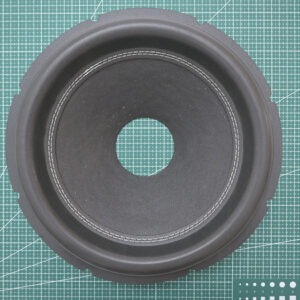 12" Loose Press Paper Cone with Foam Surround stitched seam