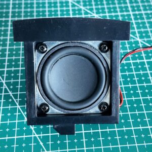Black Square Sealed Enclosure Full-Range Speaker